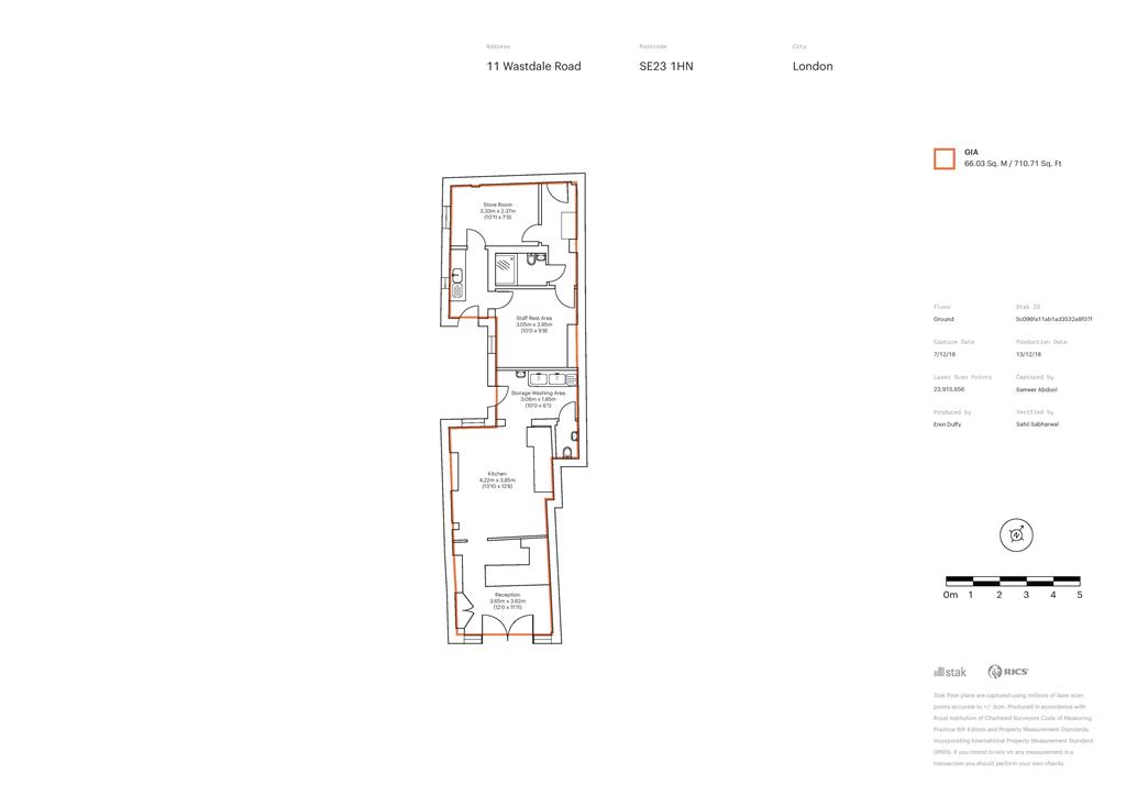 1 Bedrooms  to rent in Wastdale Road, London SE23