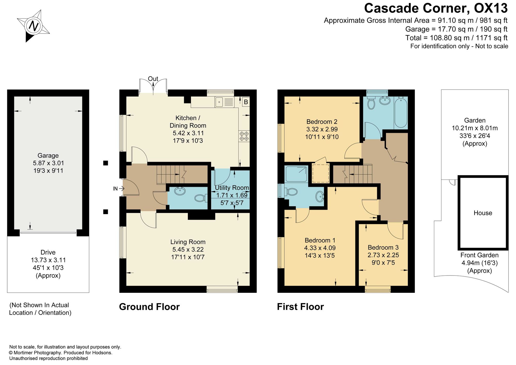 18 Cascade Corner, Abingdon floorplan
