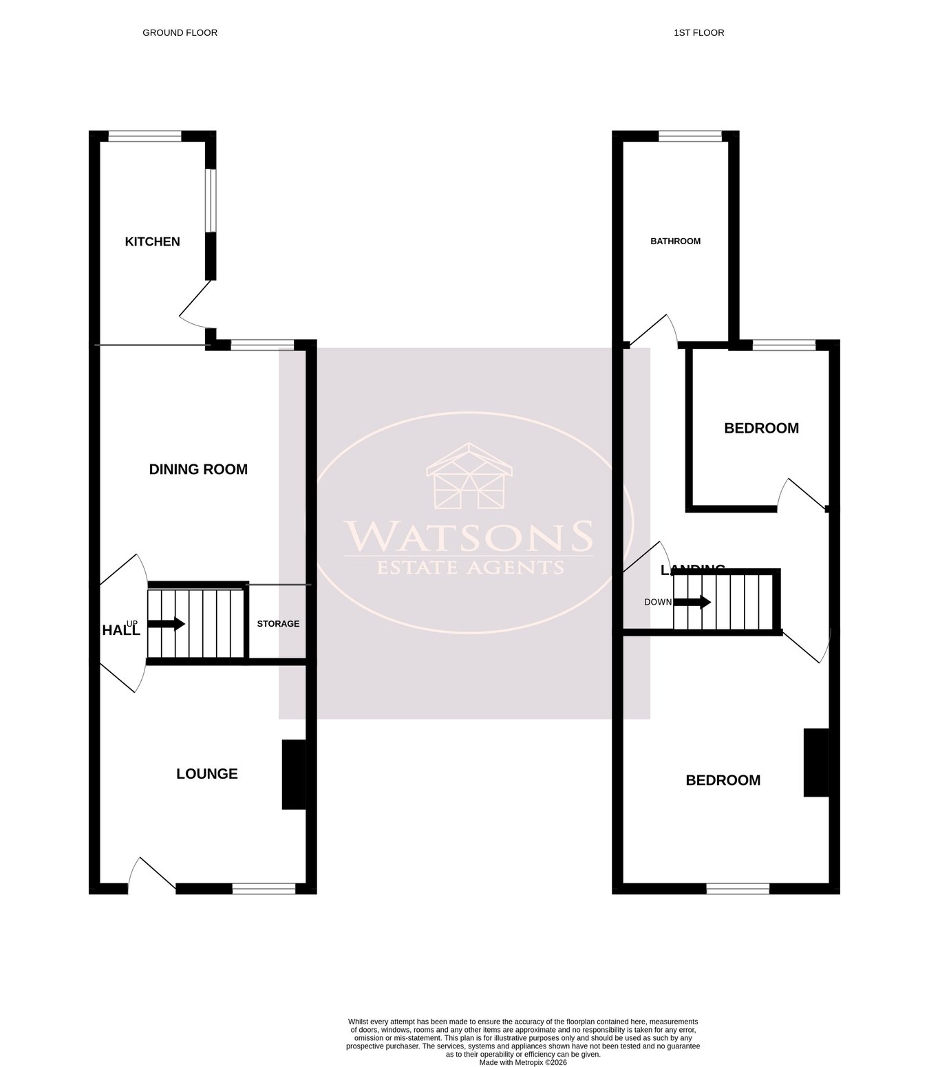 43, Main Road, Nottingham floorplan