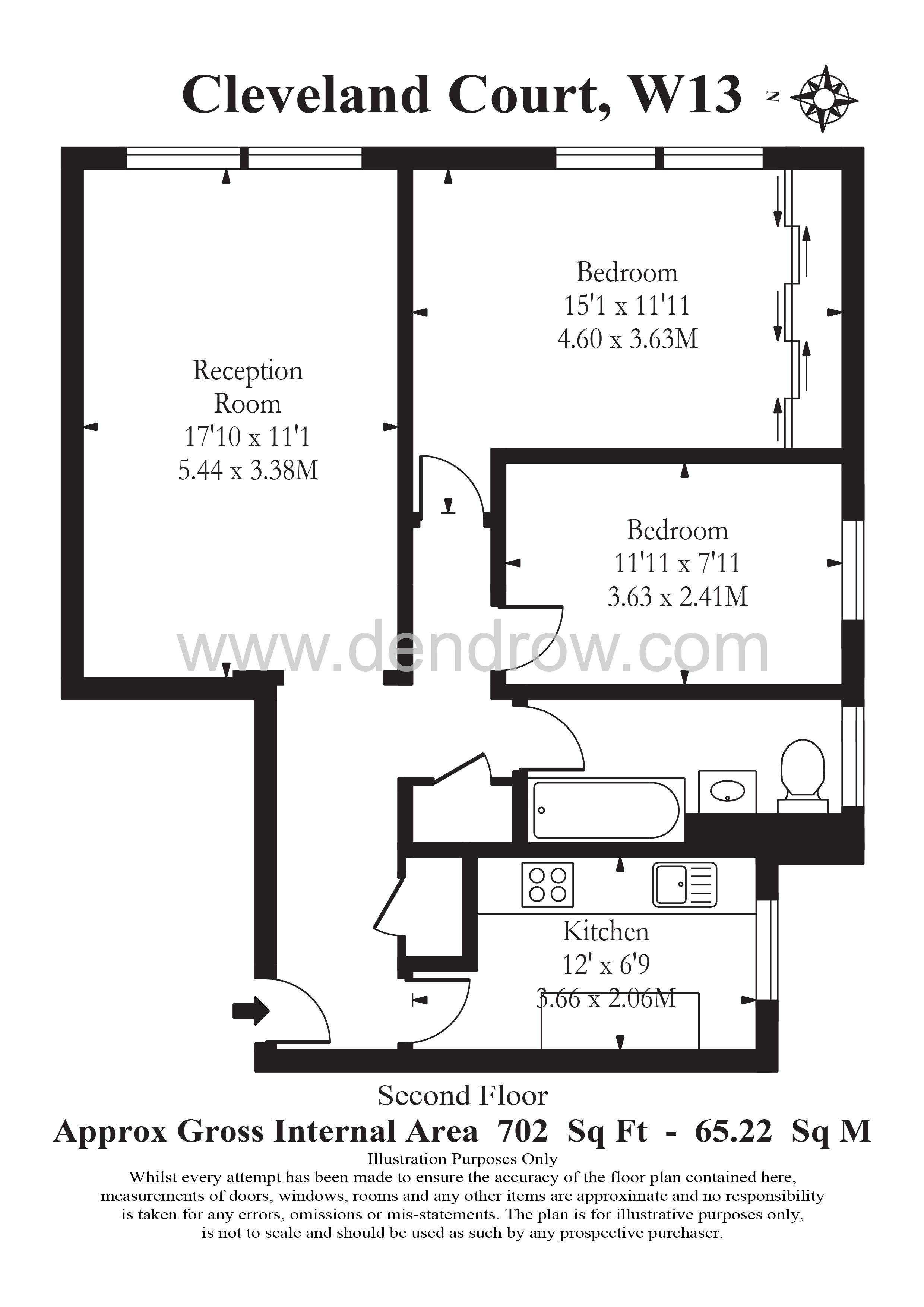 2 Bedrooms Flat to rent in Kent Avenue, London W13