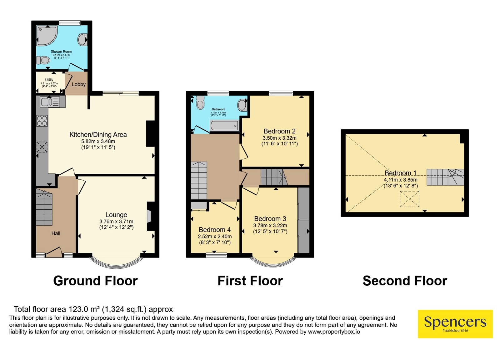 632, Saffron Lane, Leicestershire floorplan