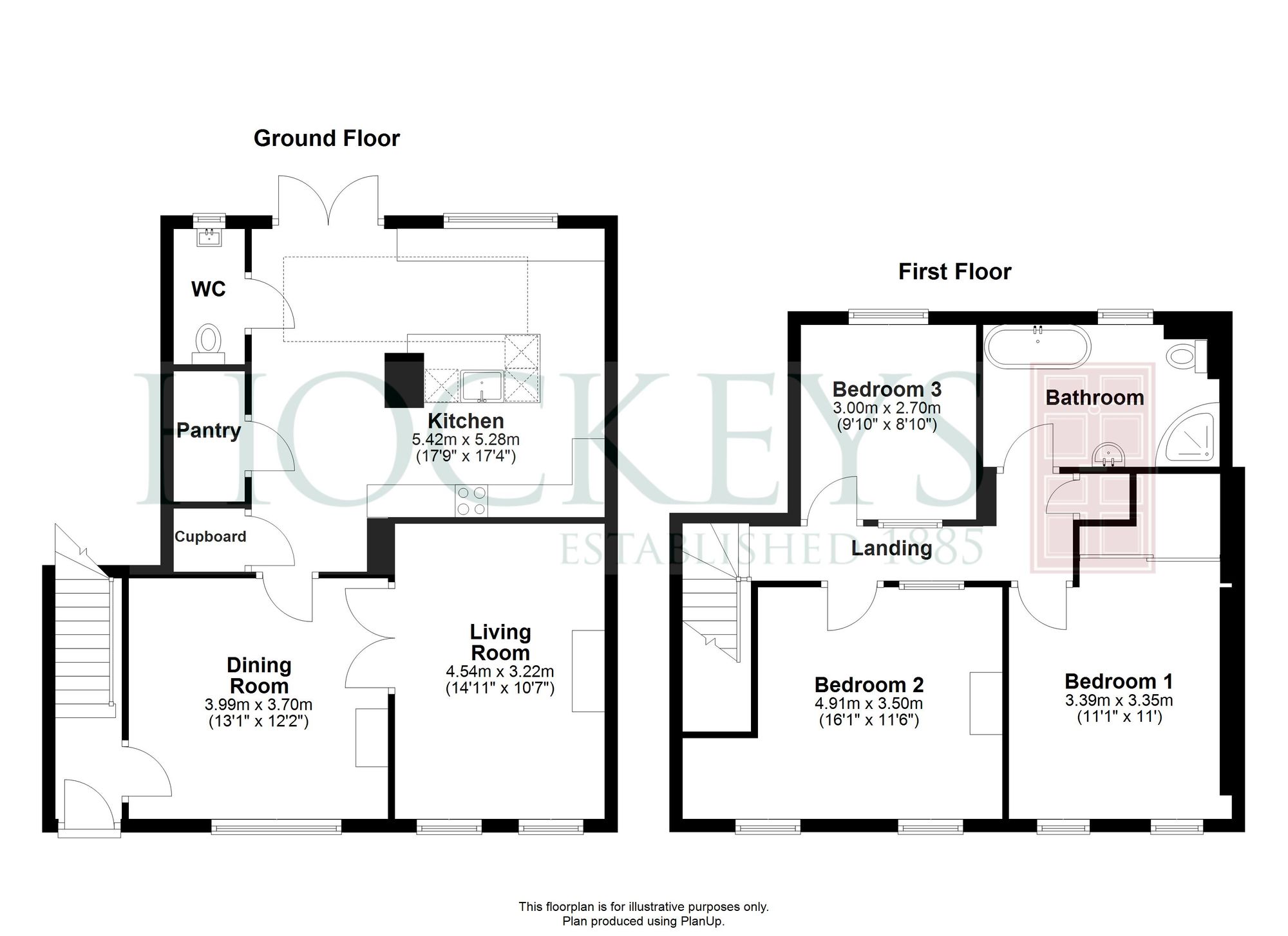 98 High Street, Huntingdon floorplan