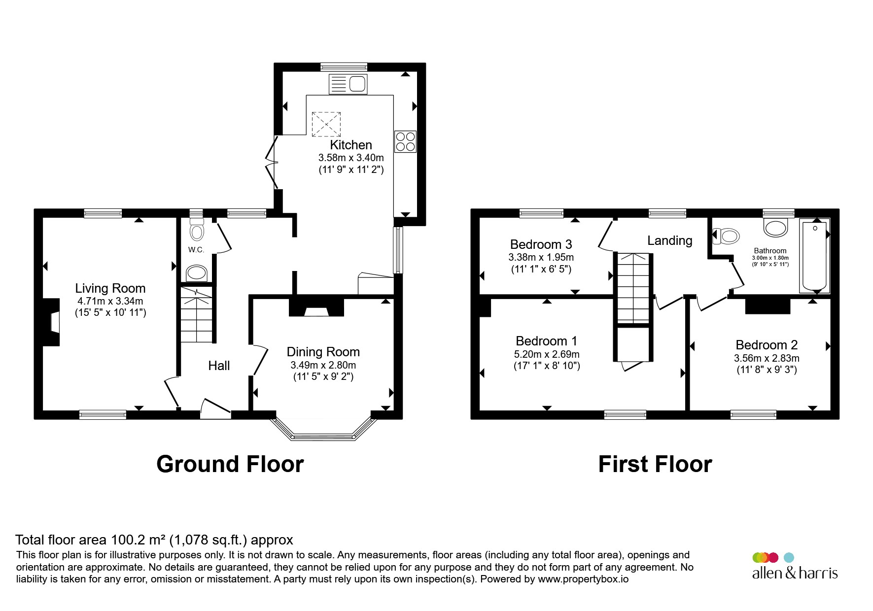 14, St. Margarets Green, SWINDON floorplan