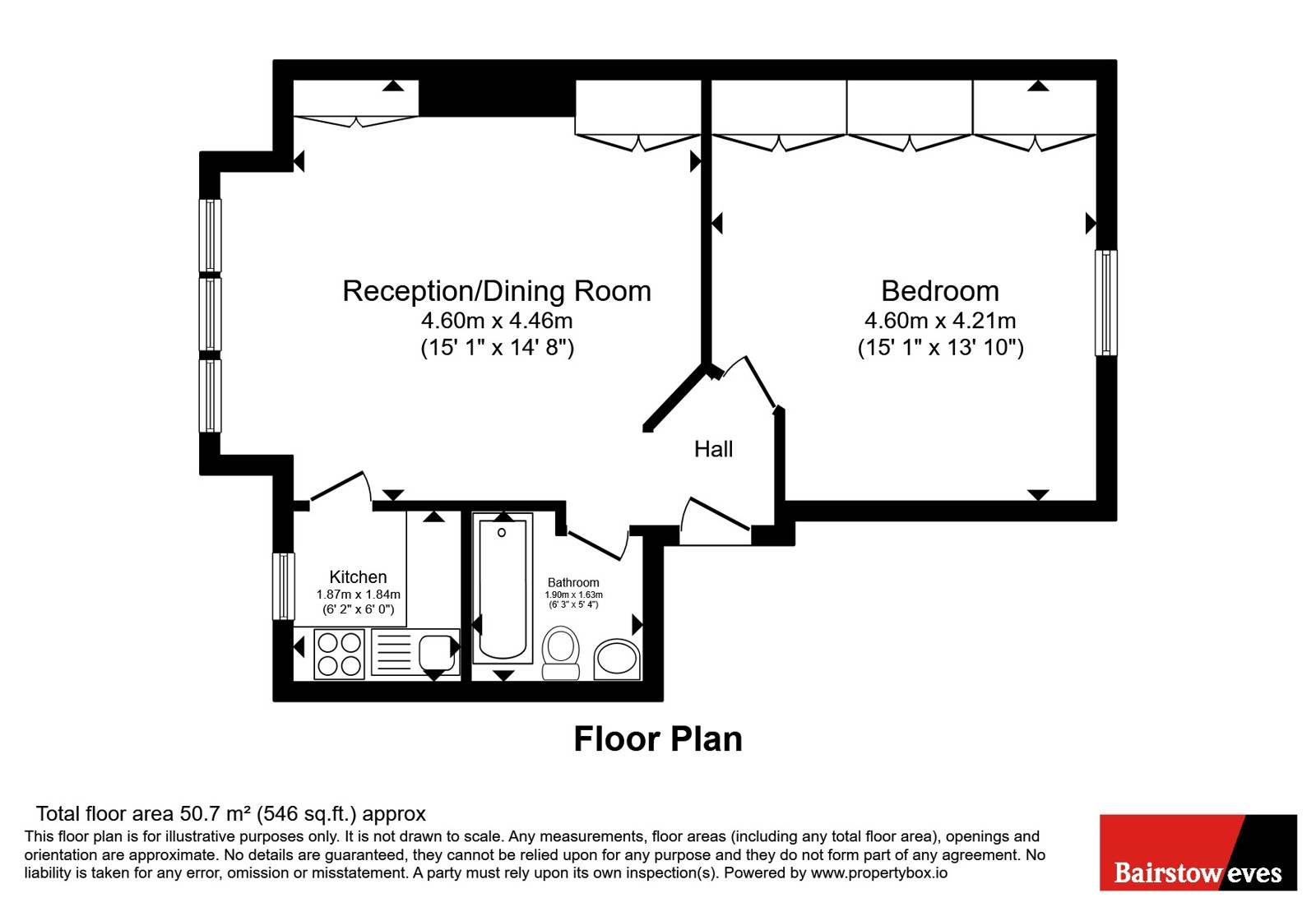 Flat 3, 19, Cranley Gardens, London floorplan