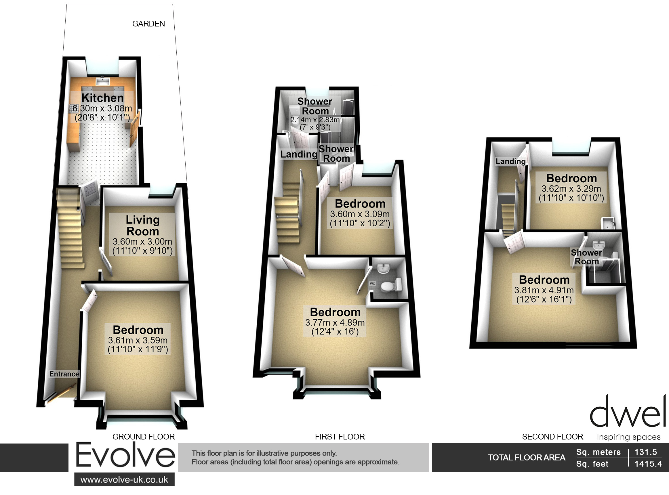 171, Clarendon Road, Manchester floorplan