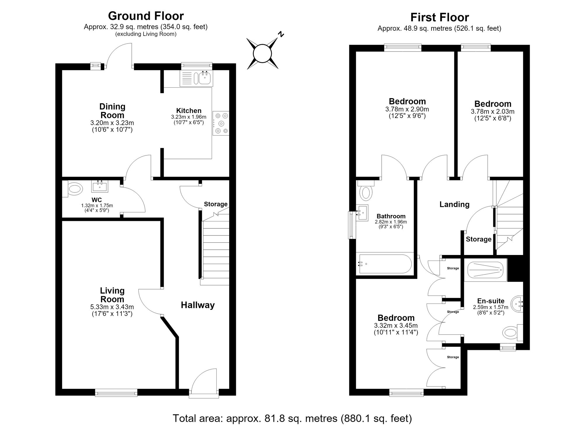 25 Reservoir Way, Hainault floorplan
