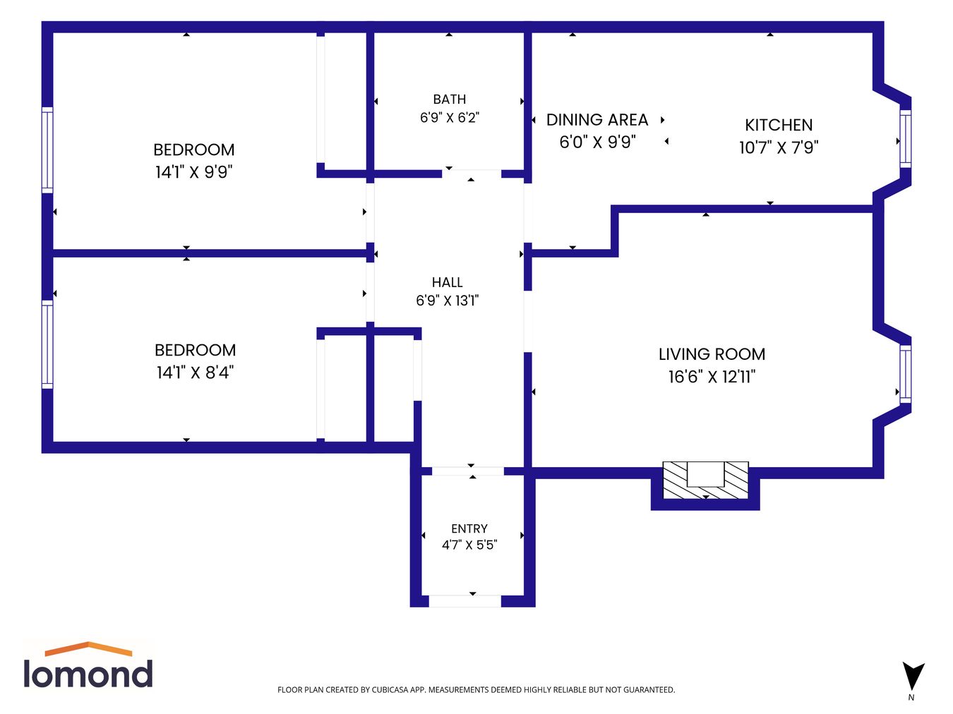 5, Coppergate, Main Street, Prestwick floorplan