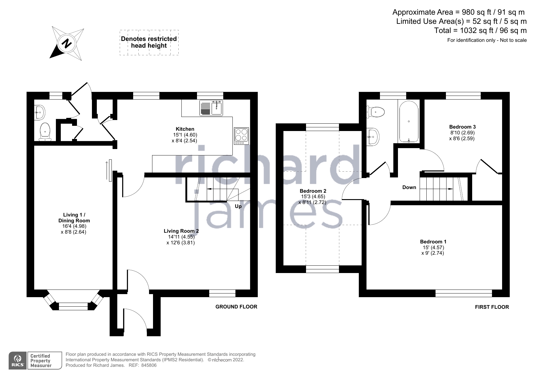 Huntsland, Royal Wootton Bassett, Wiltshire SN4, 3 bedroom semi