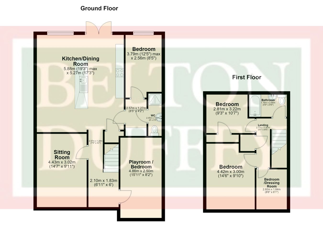 1, Wesley Road, King's Lynn floorplan