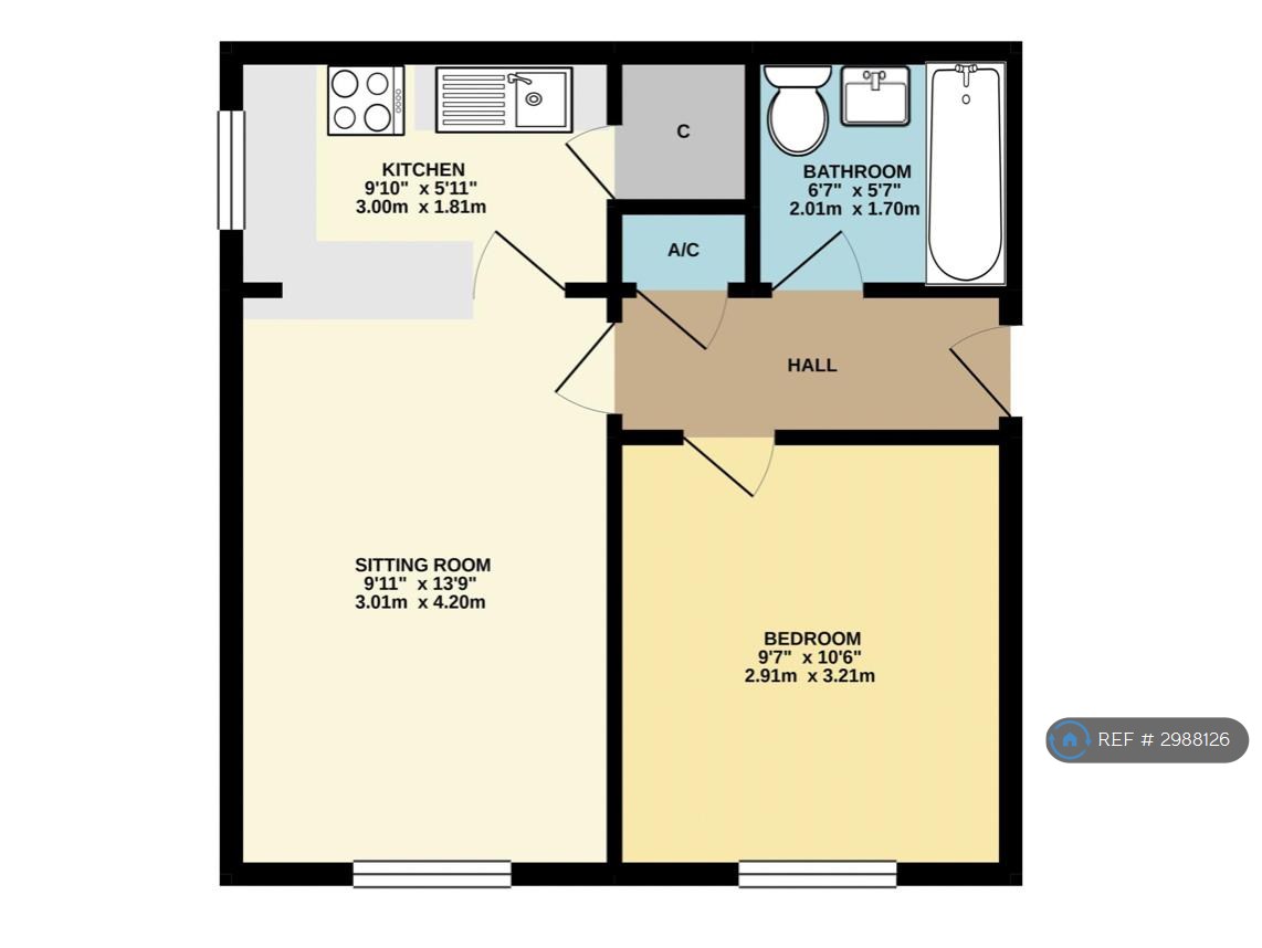 Hyde Court, Abbey Manor, Yeovil floorplan