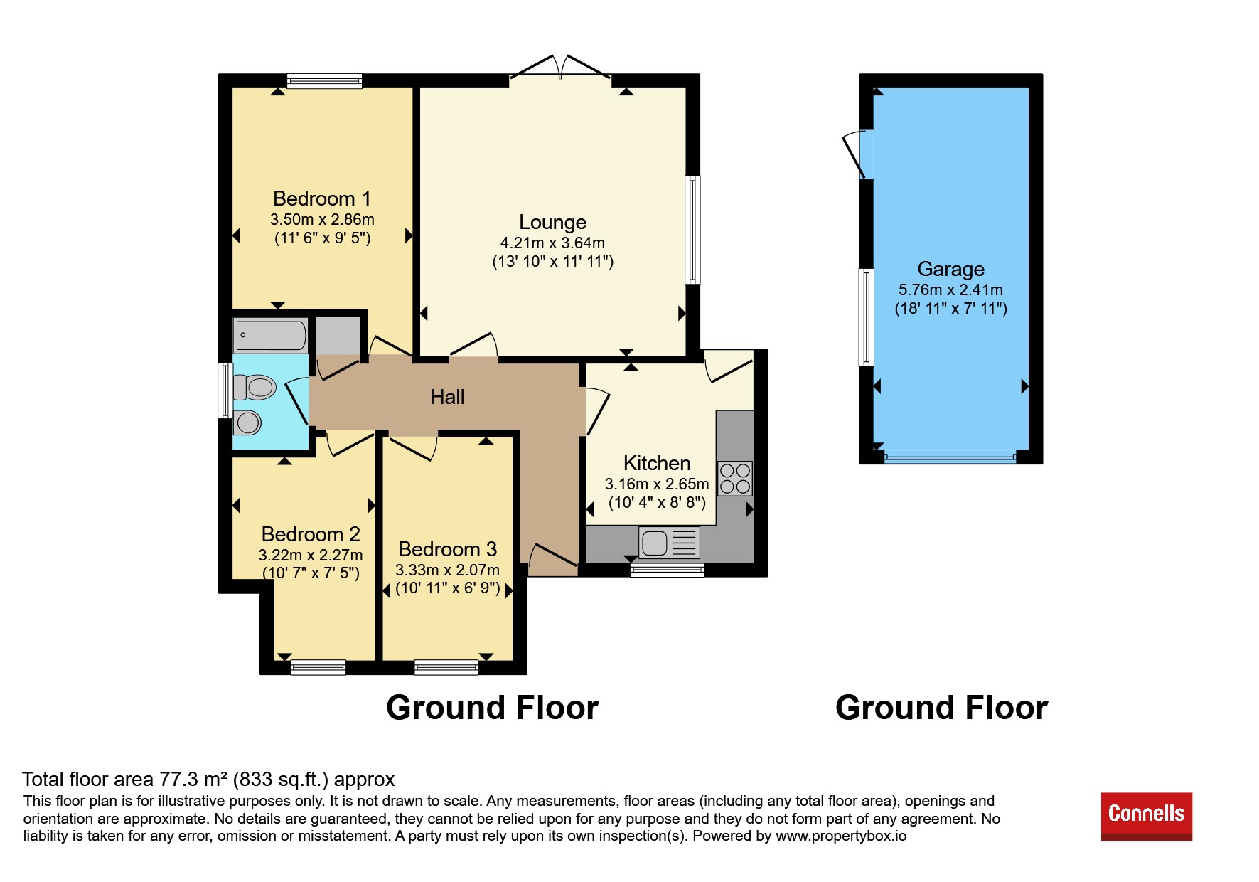 Rose Cottage, Conway Road, Chippenham floorplan