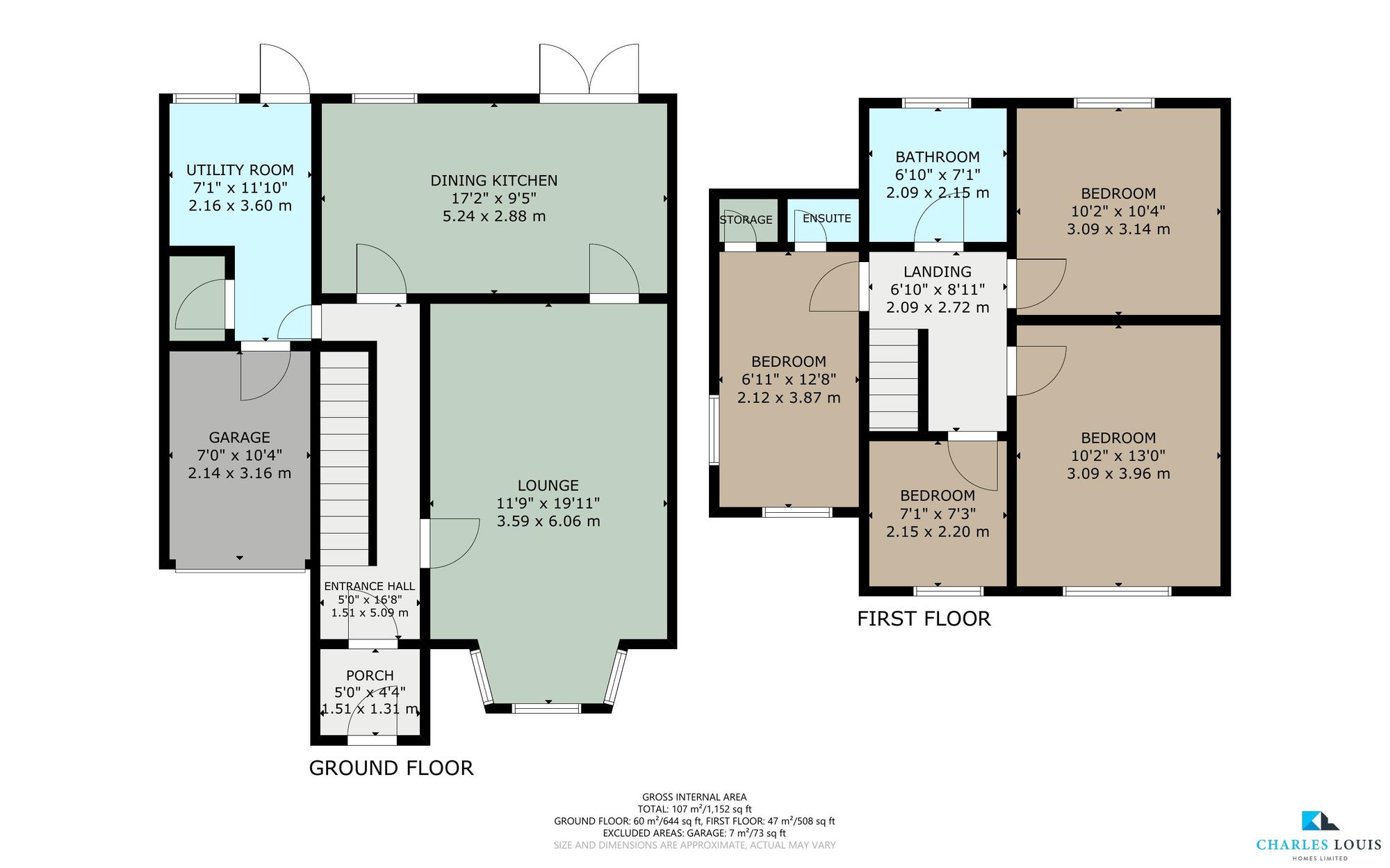 4, Moor Way, Bury floorplan