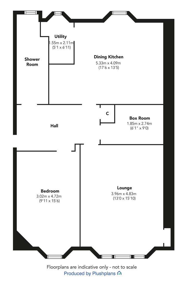 South Street, Greenock floorplan