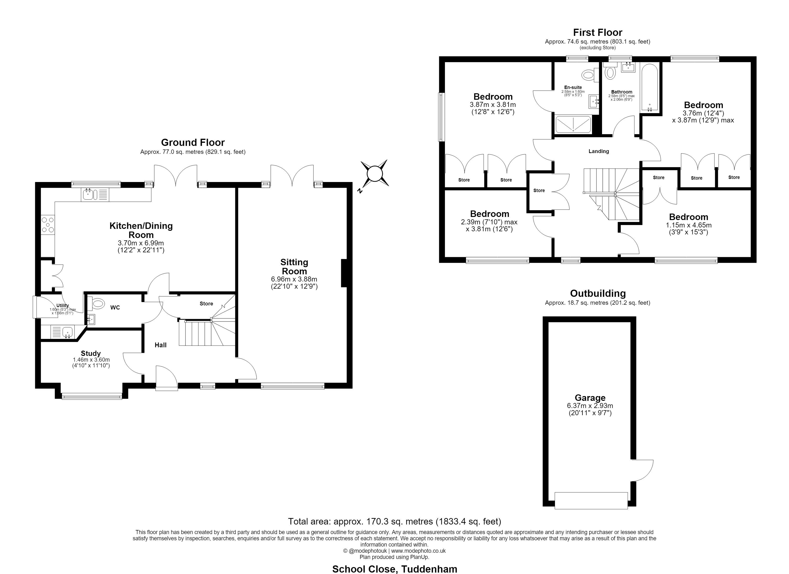 5, School Close, Bury St. Edmunds floorplan