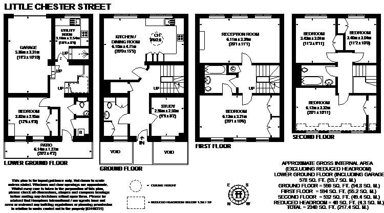 5 Bedrooms  to rent in Little Chester Street, London SW1X