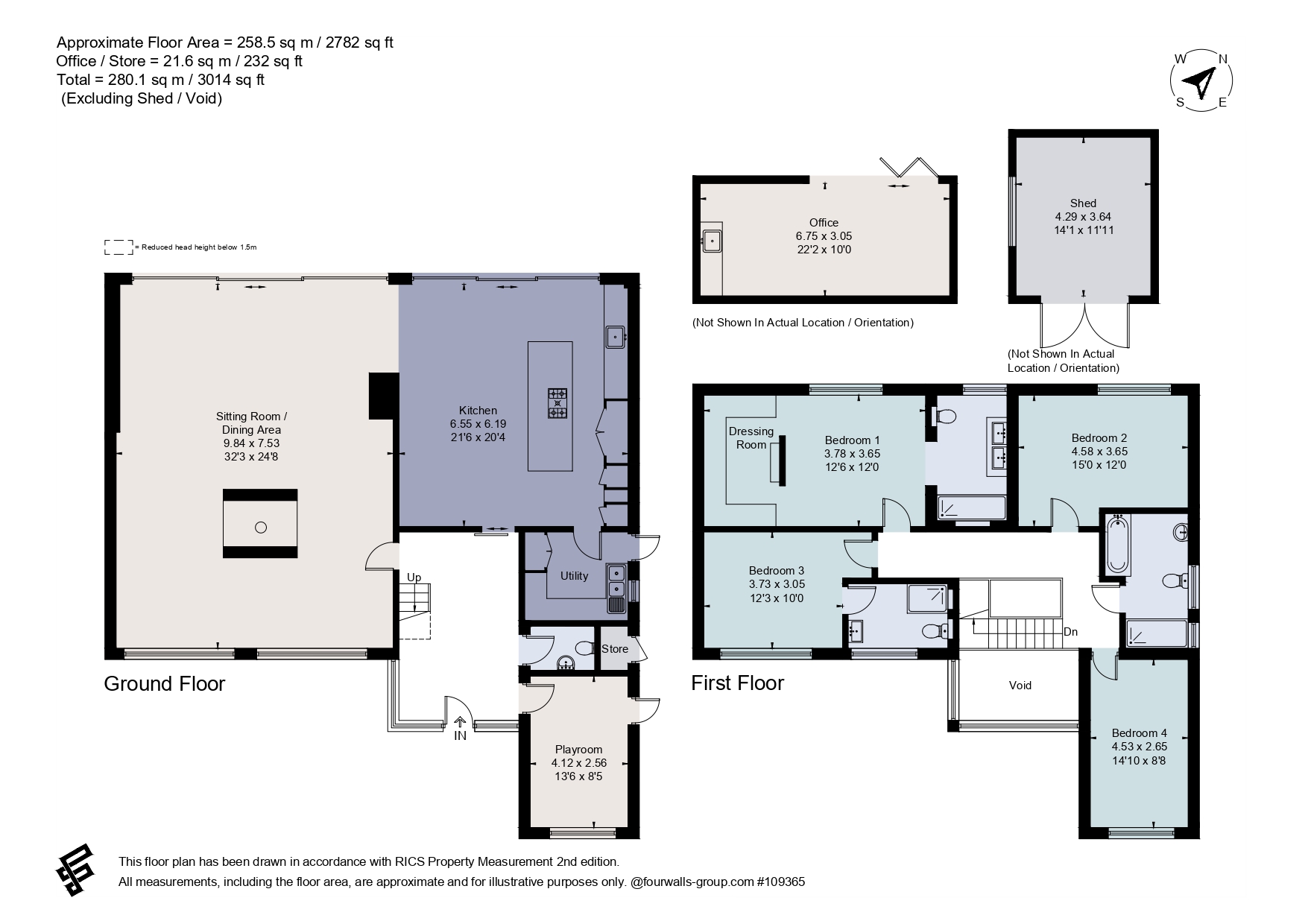 77, Lower Cookham Road, Berkshire floorplan