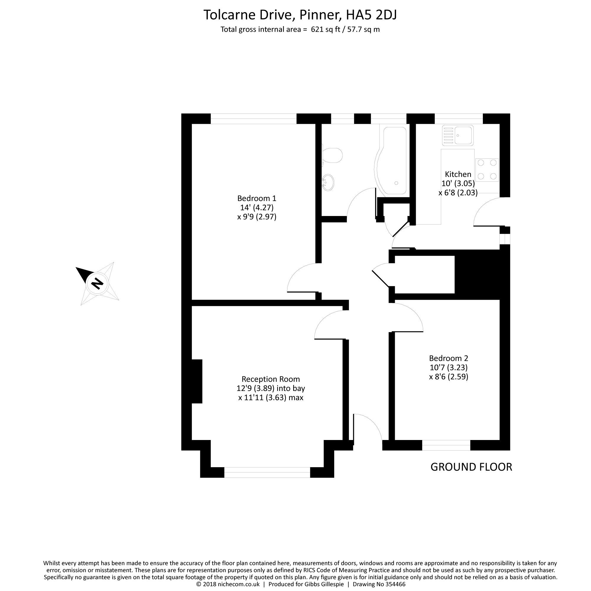 2 Bedrooms Maisonette to rent in Tolcarne Drive, Pinner, Middlesex HA5