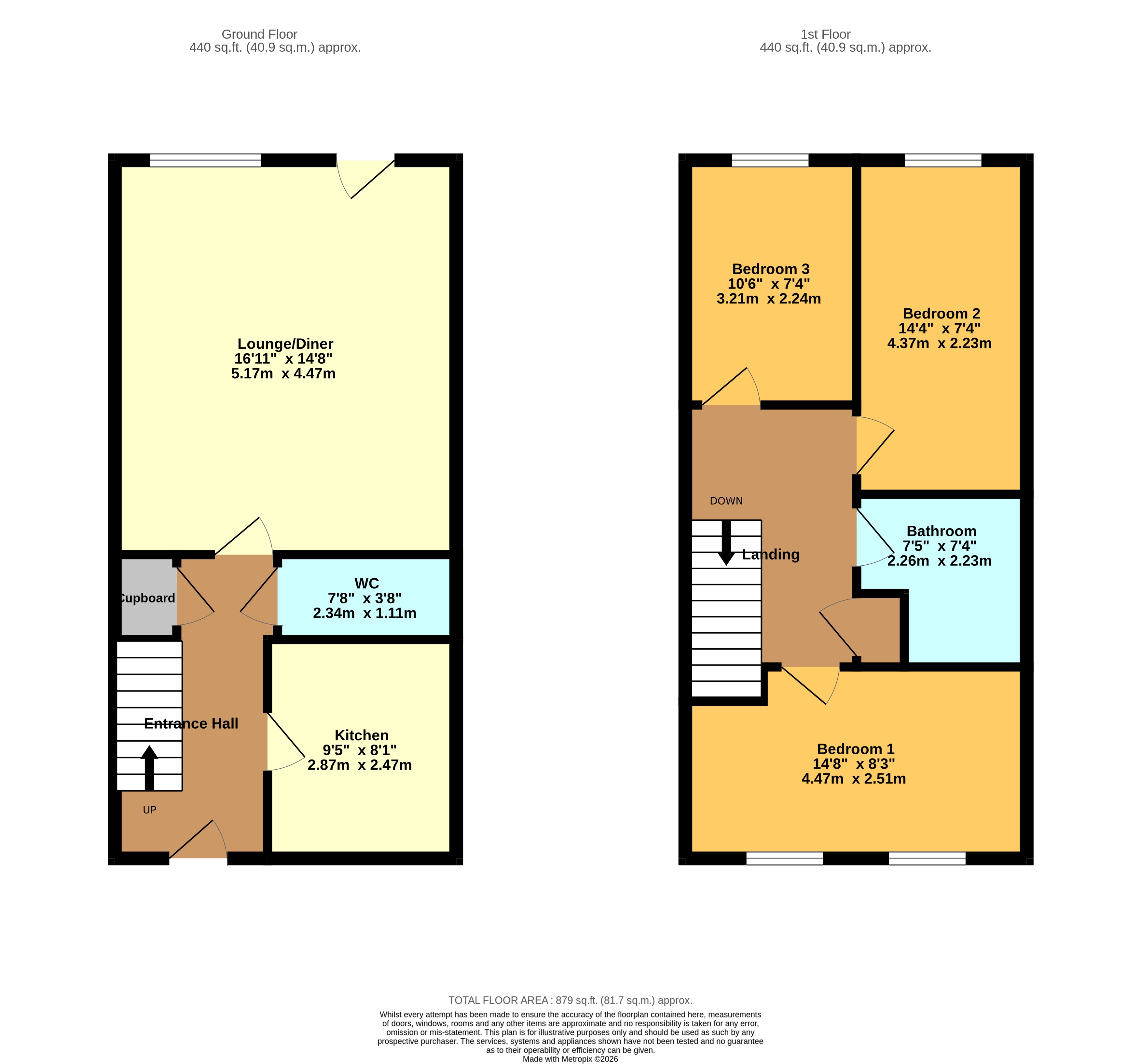 4, Hornbeam Way, Wolverhampton floorplan