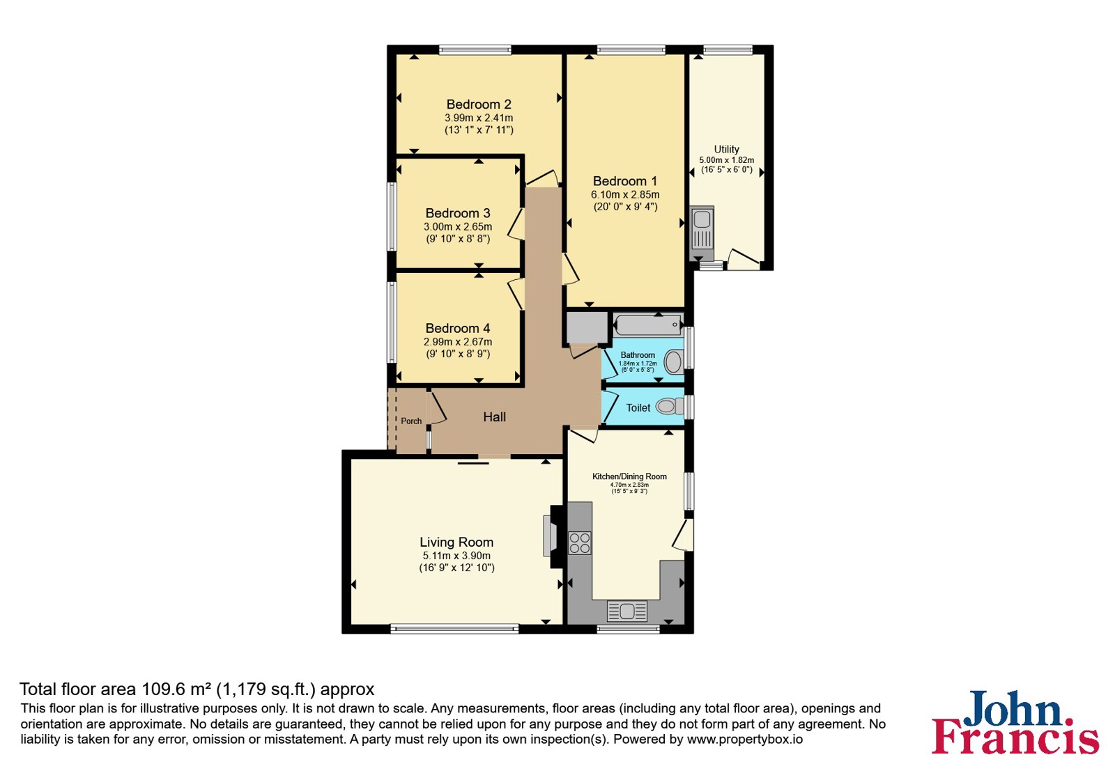 8, Fairoak, Ammanford floorplan