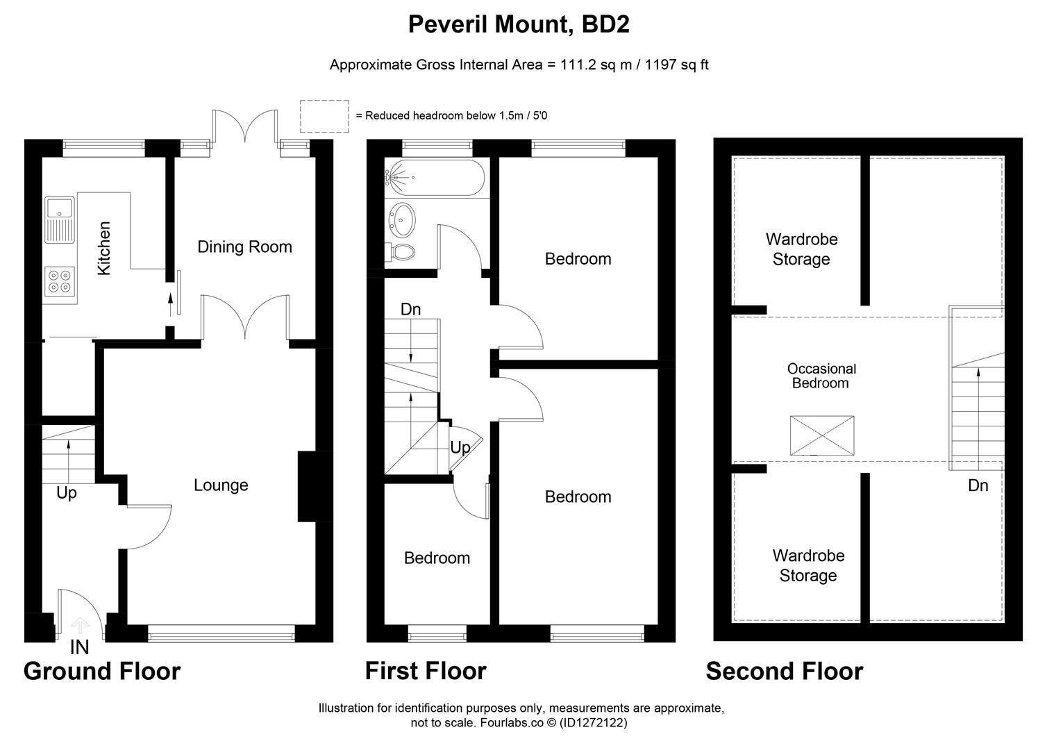 29, Peveril Mount, Bradford floorplan
