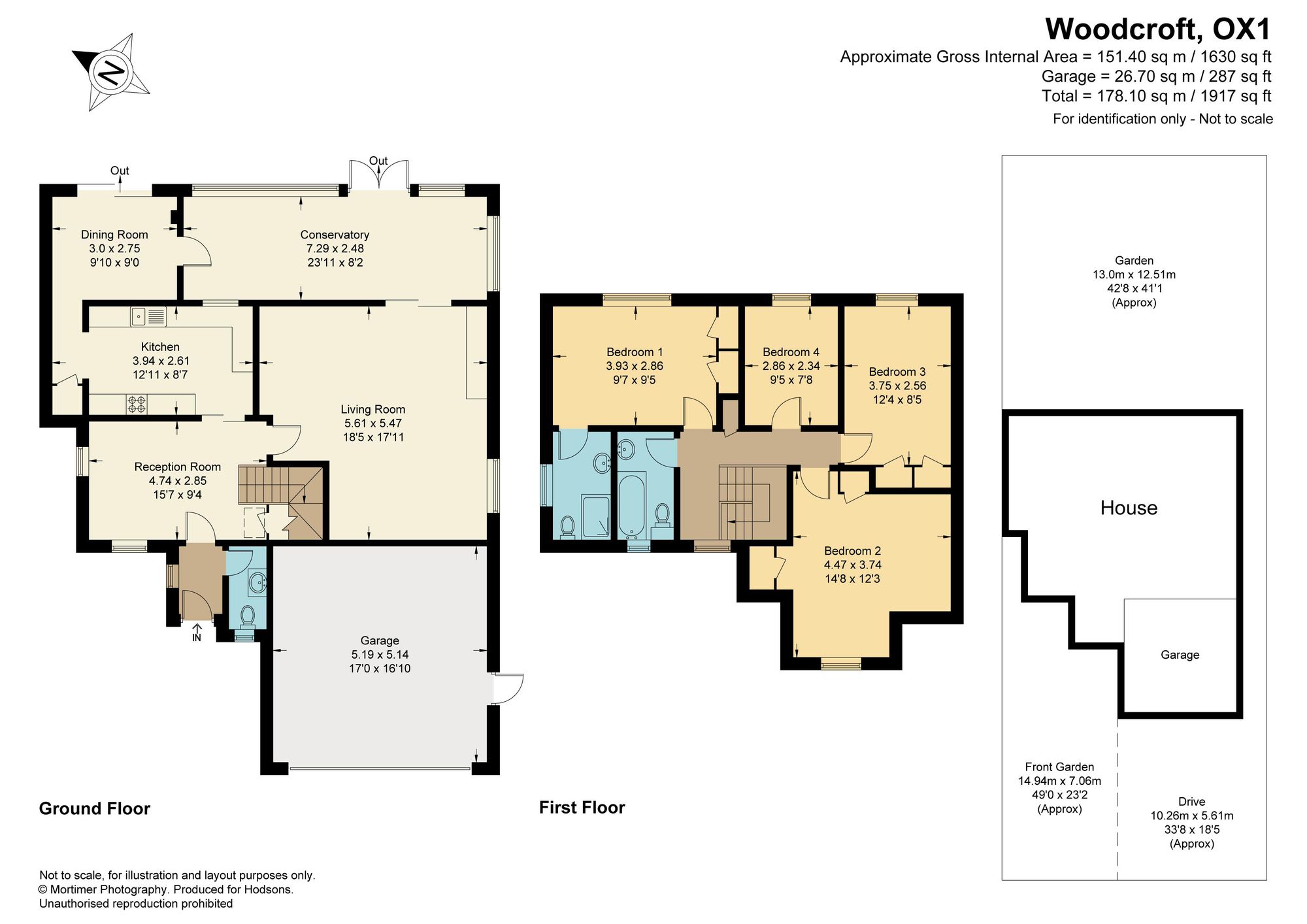 5 Woodcroft, Oxford floorplan
