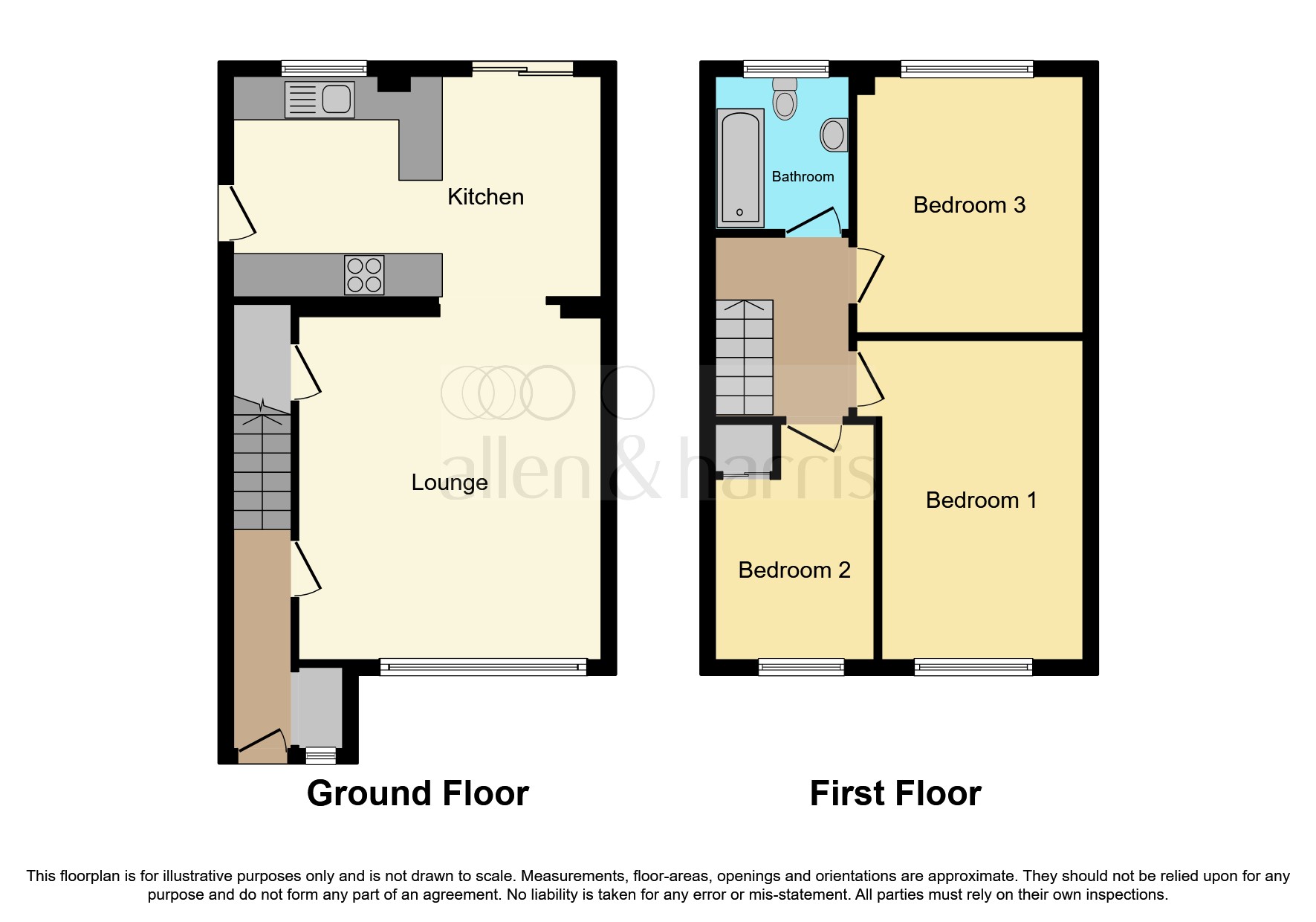 The Lade, Bonhill, Alexandria G83, 3 bedroom semidetached house for