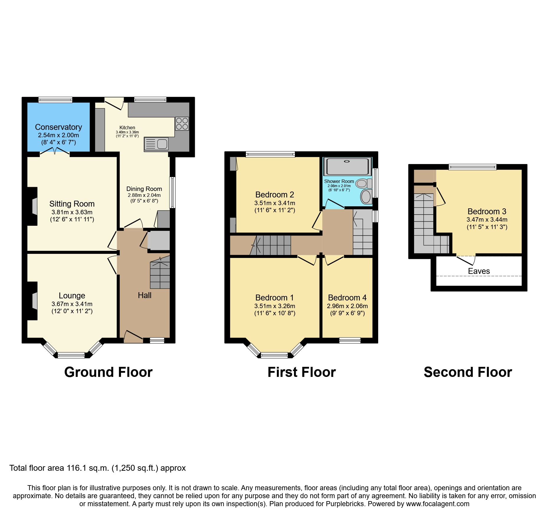 98, Holmefield Road, Liverpool floorplan