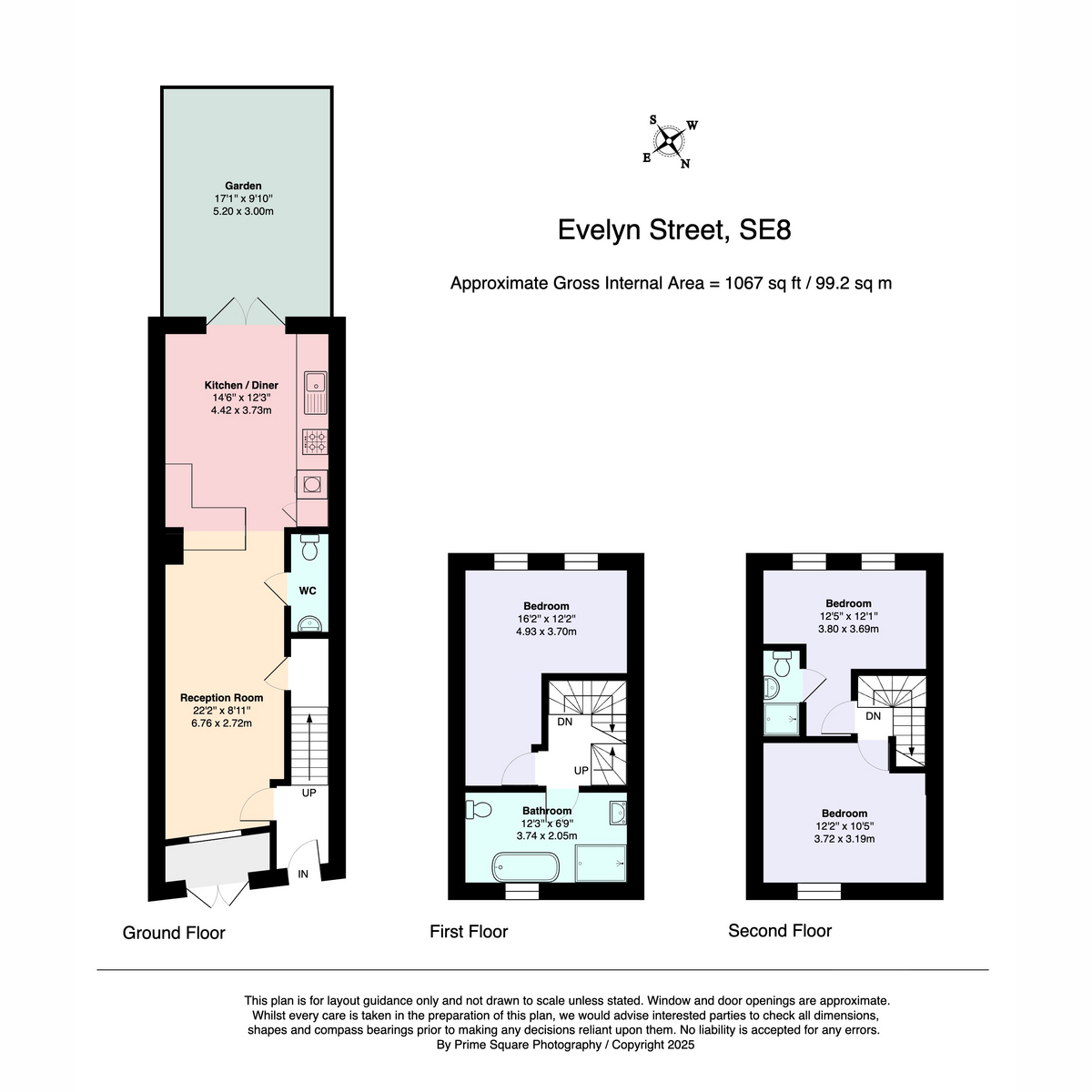 Evelyn Street, London, SE8 floorplan