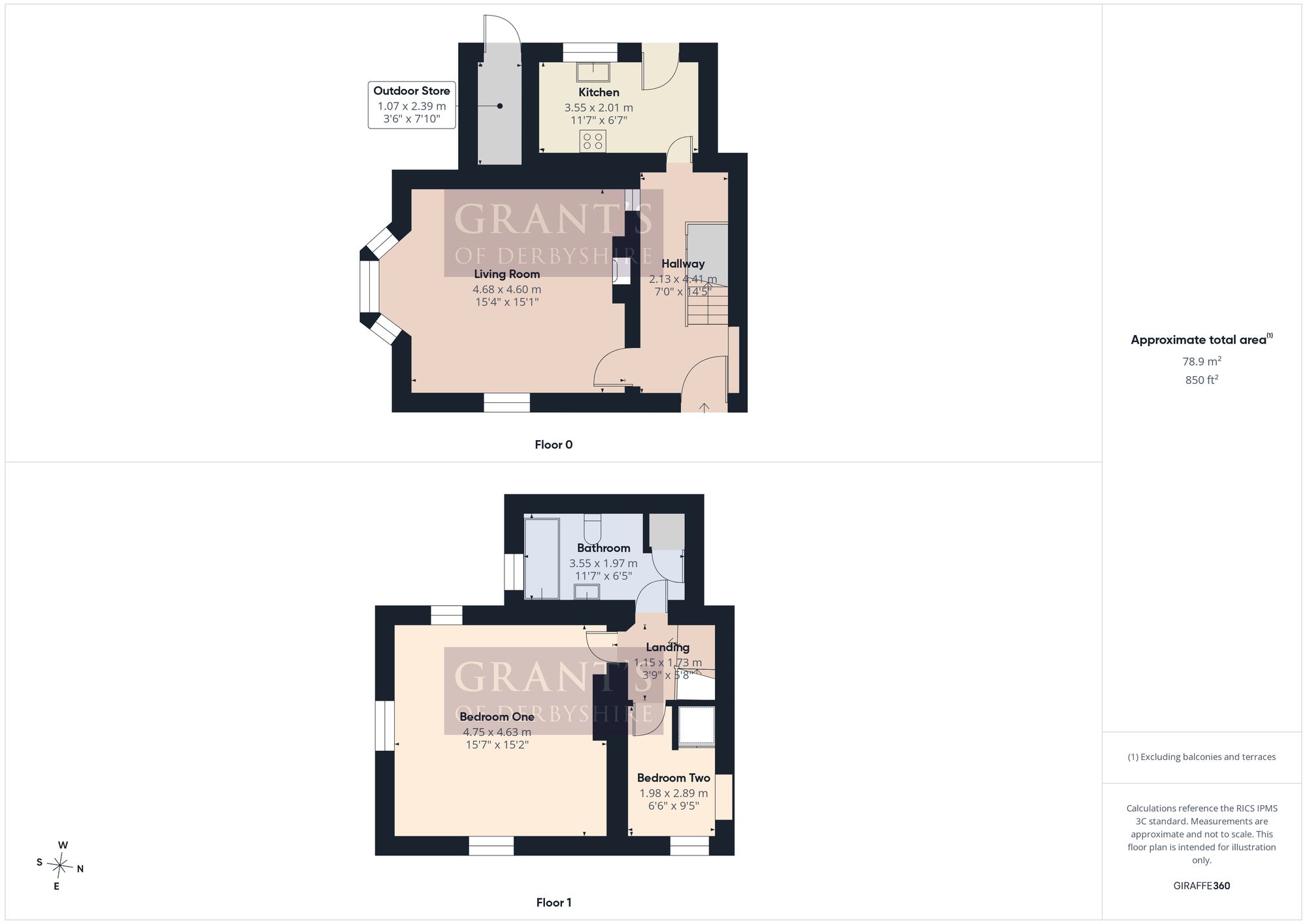 49 Yeoman Street, Matlock floorplan