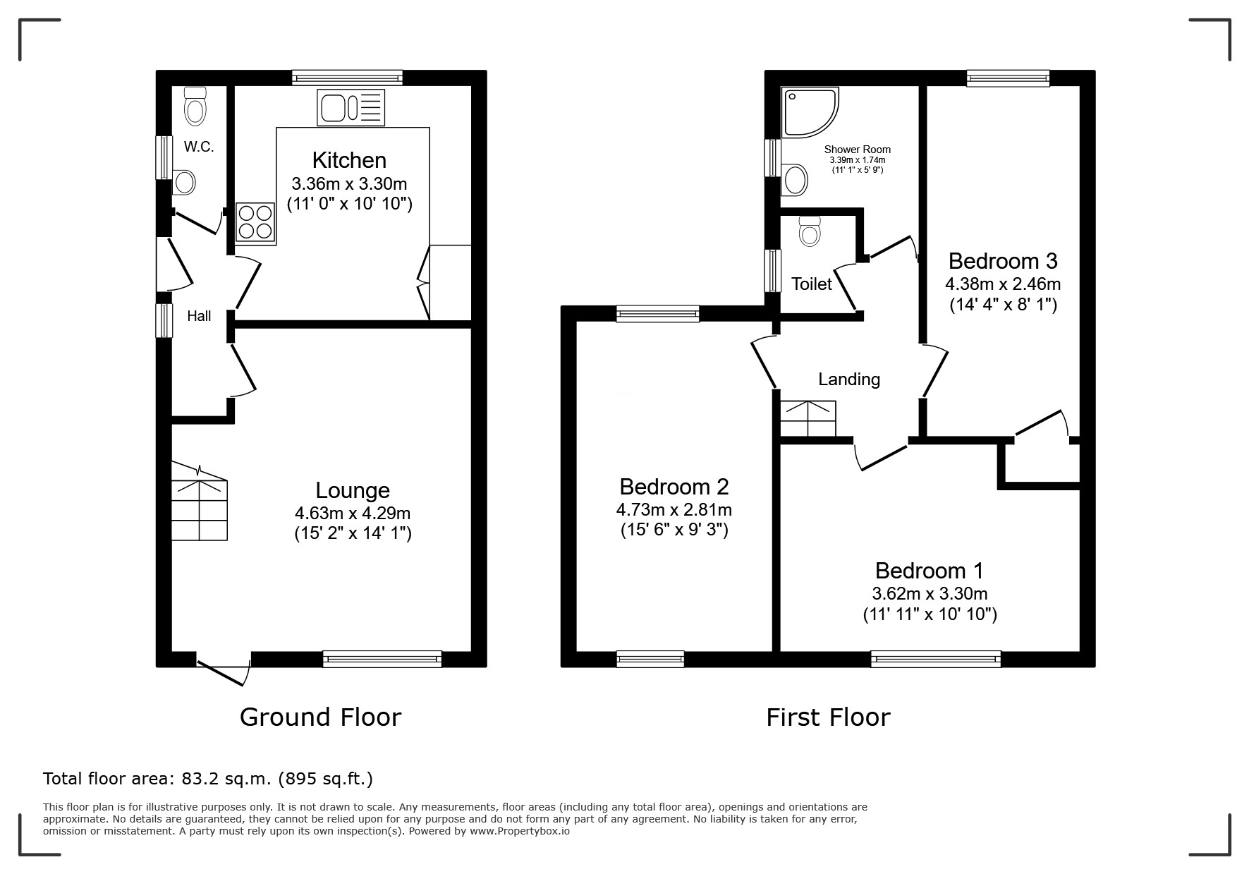 Thornhill, Essex floorplan