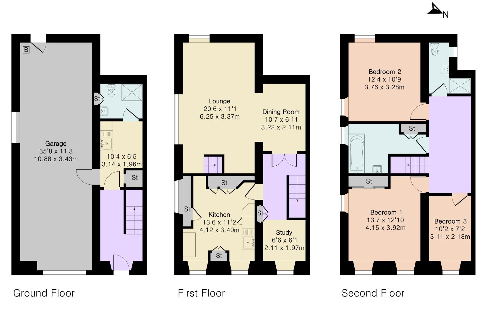 1 High Mill, Marton Road, Skipton floorplan