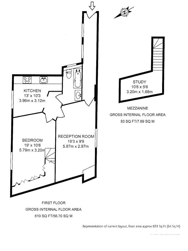 1 Bedrooms Flat to rent in Grenville Place, South Kensington SW7