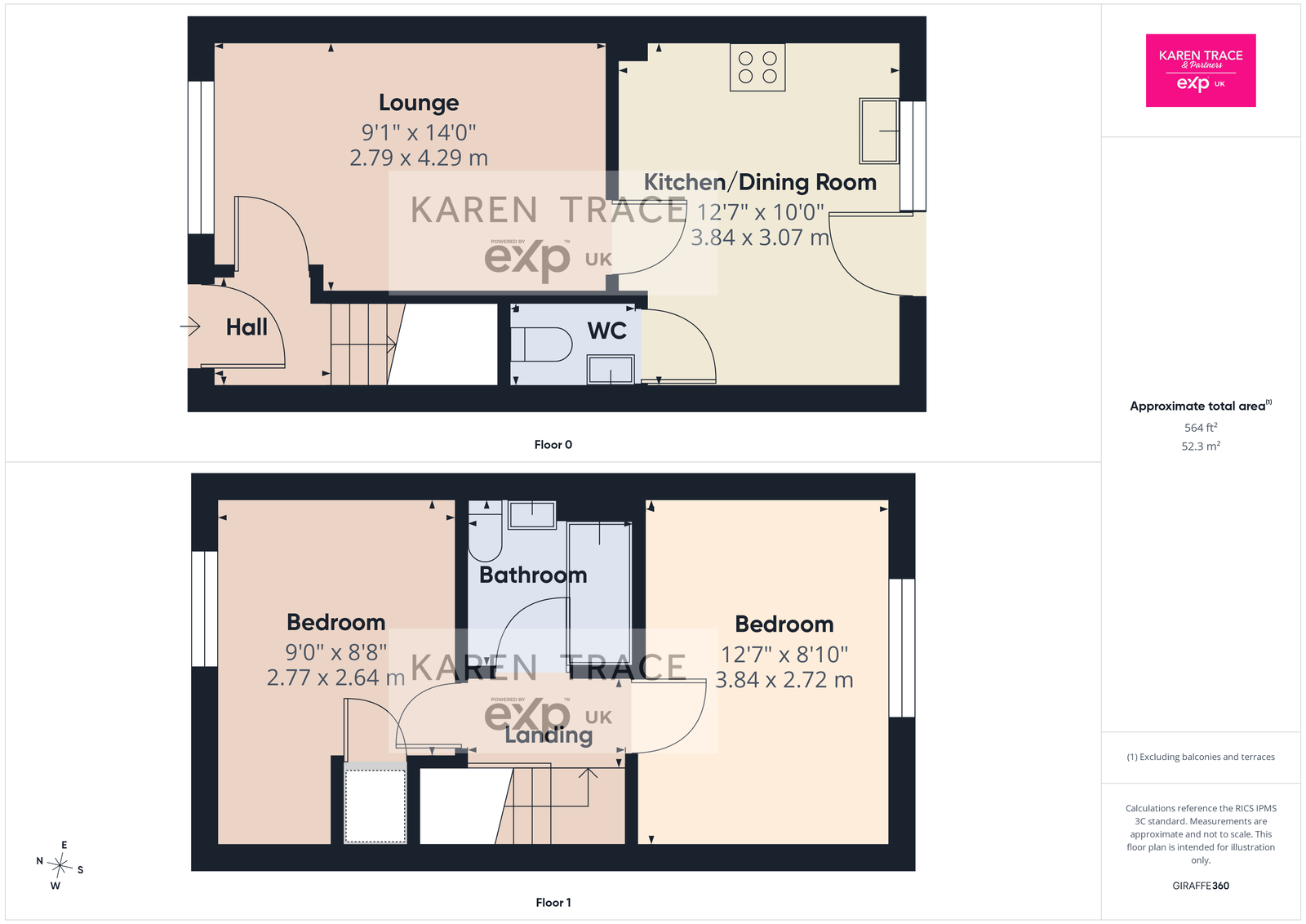 18, Hammer Drive, St. Austell floorplan