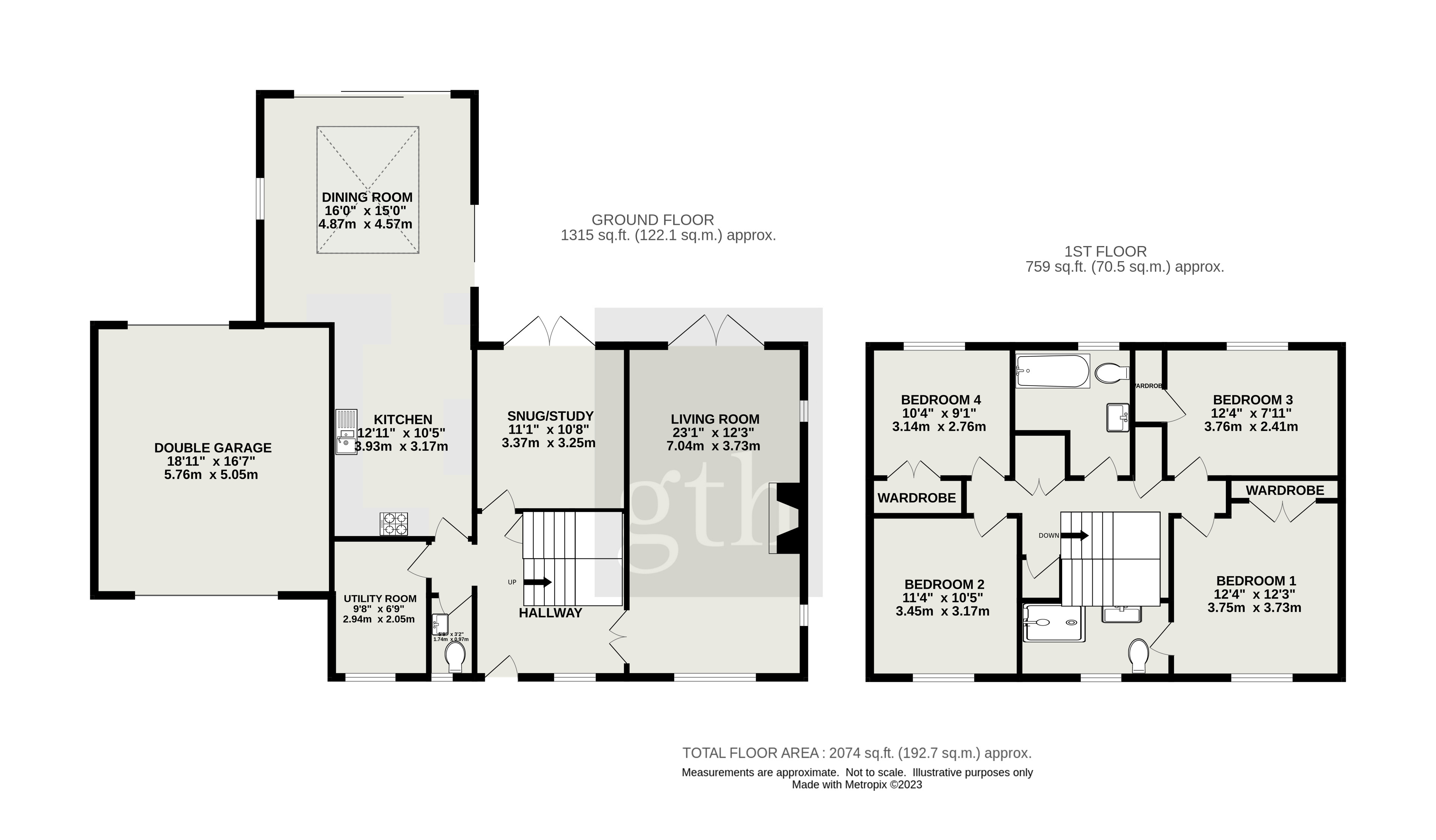 Rowfield,, Tatworth Street, Chard floorplan