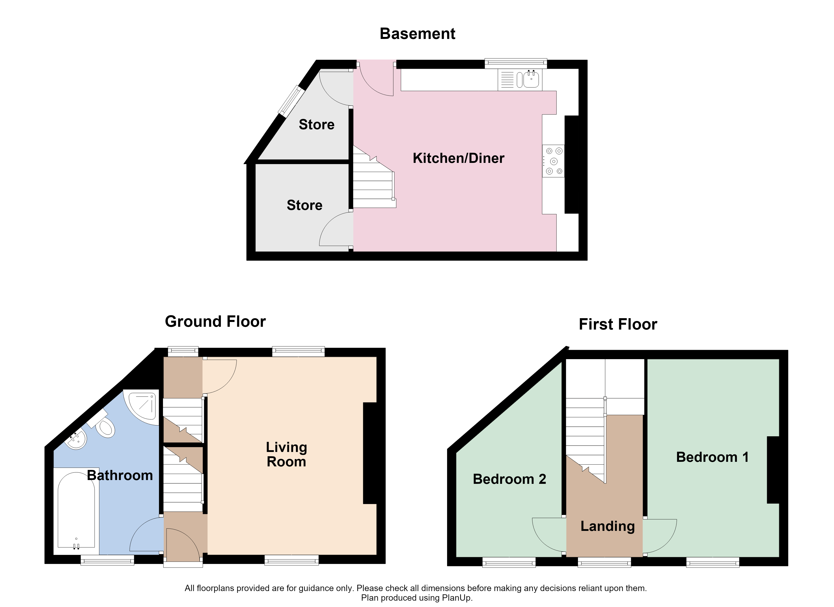 3, Church Street, Buxton floorplan