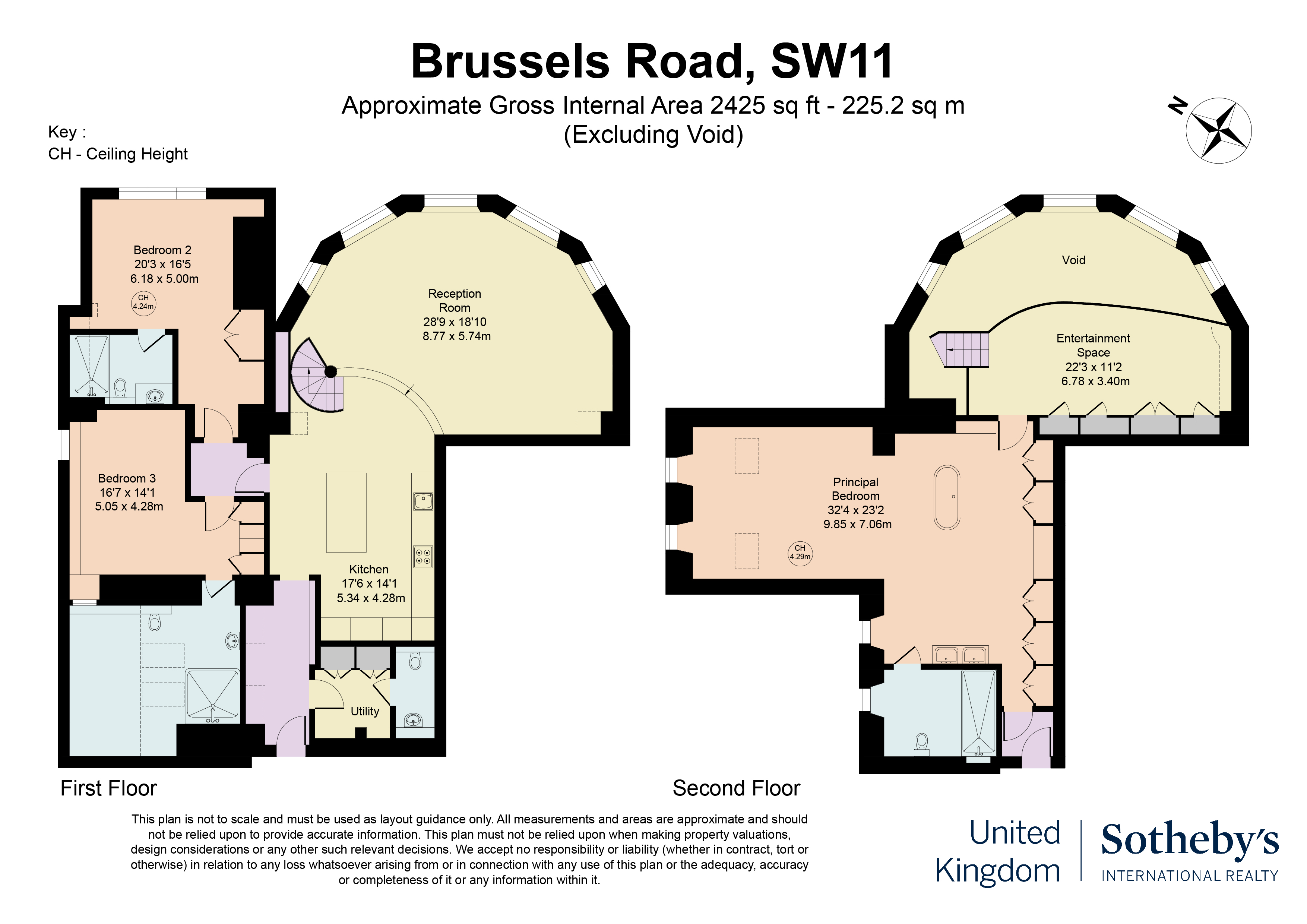Brussels Road, Battersea, South West London, SW11 floorplan