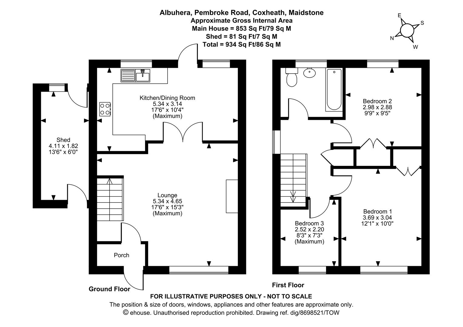 Albuhera, Pembroke Road, Maidstone floorplan