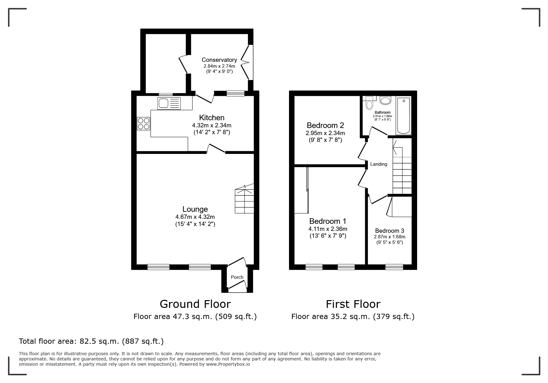 32, Marsh Avenue, Worcester floorplan