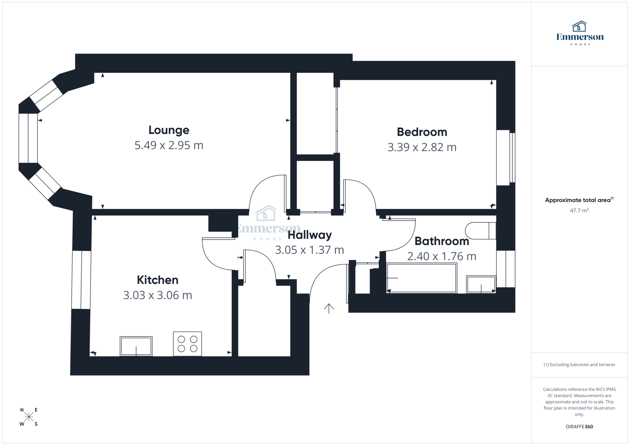 Flat 1/2, Thomson Avenue, Johnstone floorplan