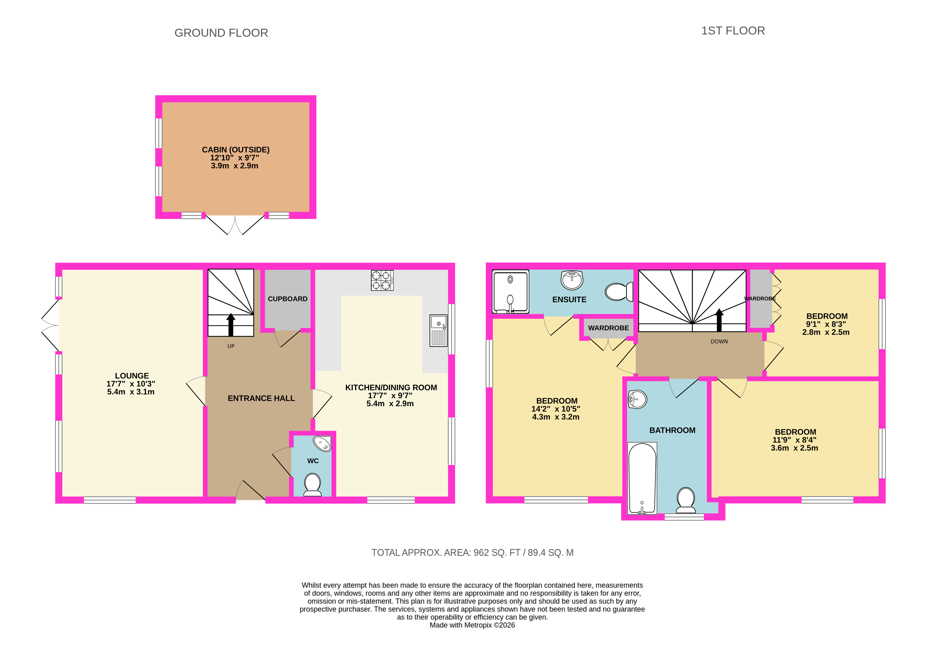 25, Dove Close, Berkshire floorplan