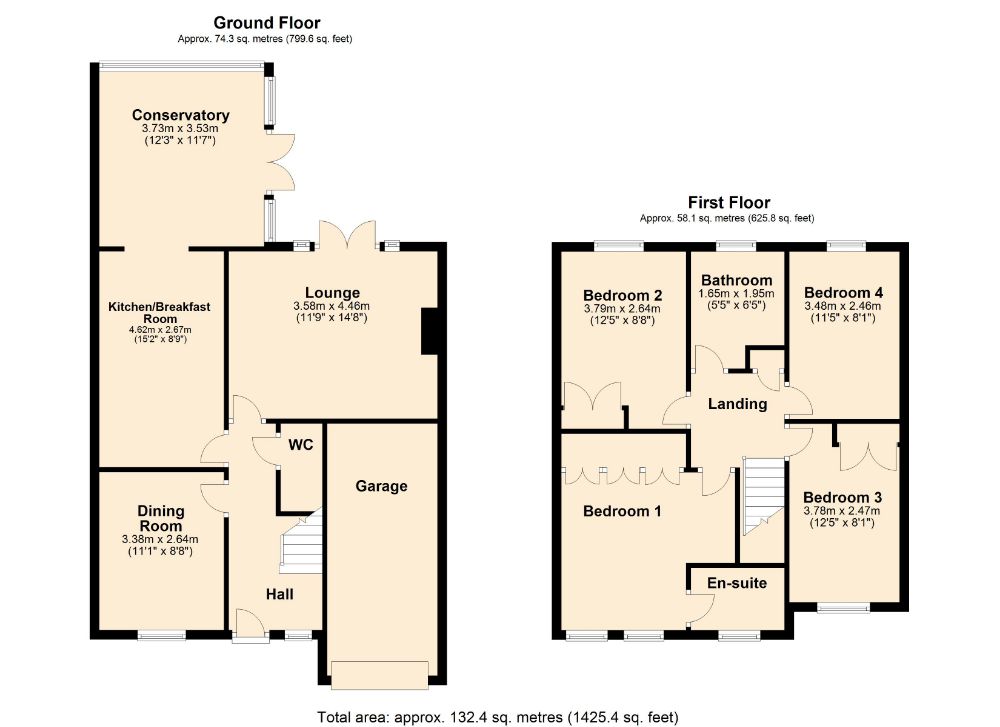 4 Bedrooms Detached house for sale in Preston Drive, Daventry, Northampton NN11