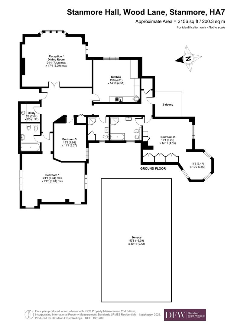 19 Stanmore Hall, Wood Lane, Stanmore floorplan