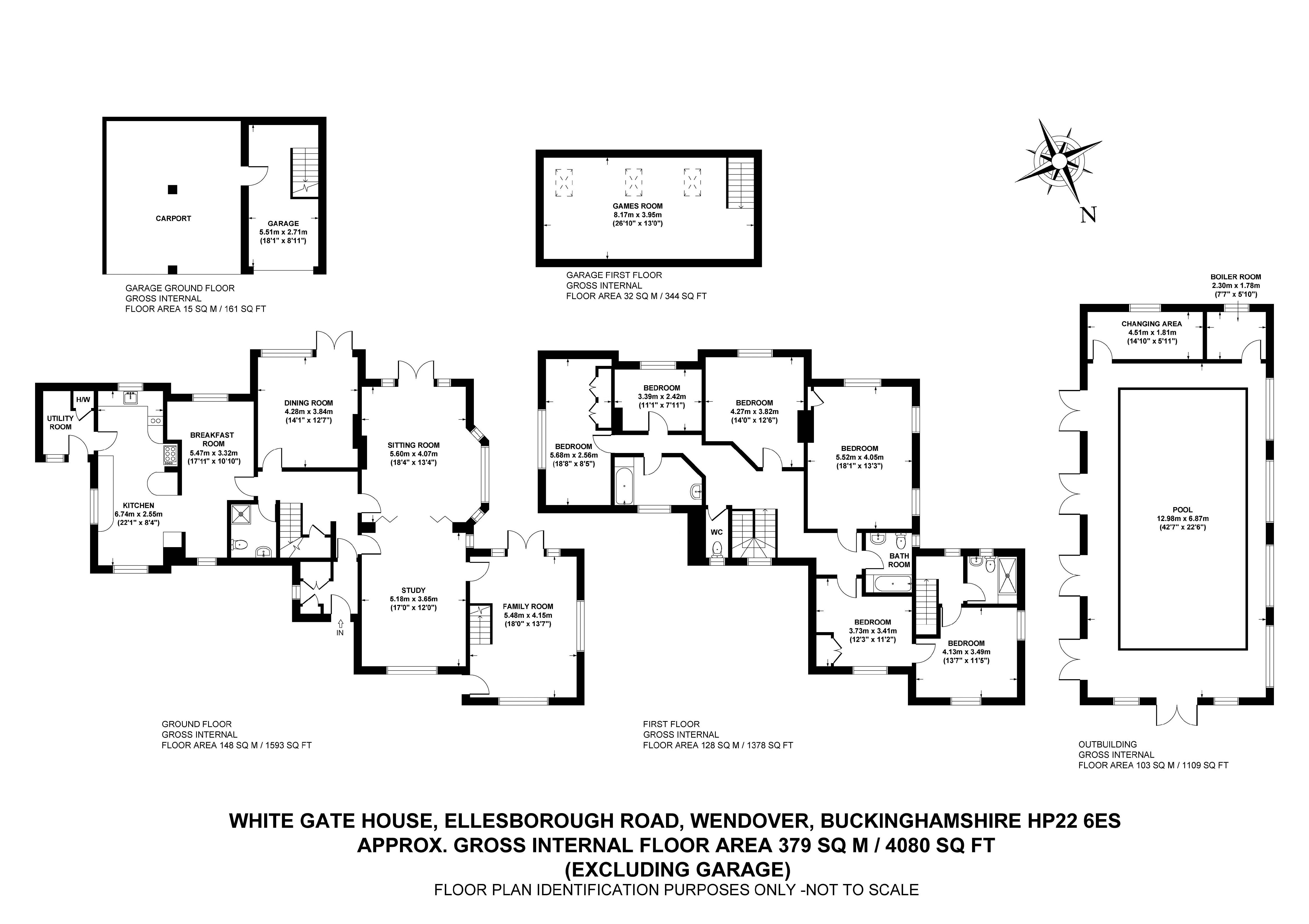 6 Bedrooms Detached house for sale in Ellesborough Road, Wendover, Aylesbury HP22