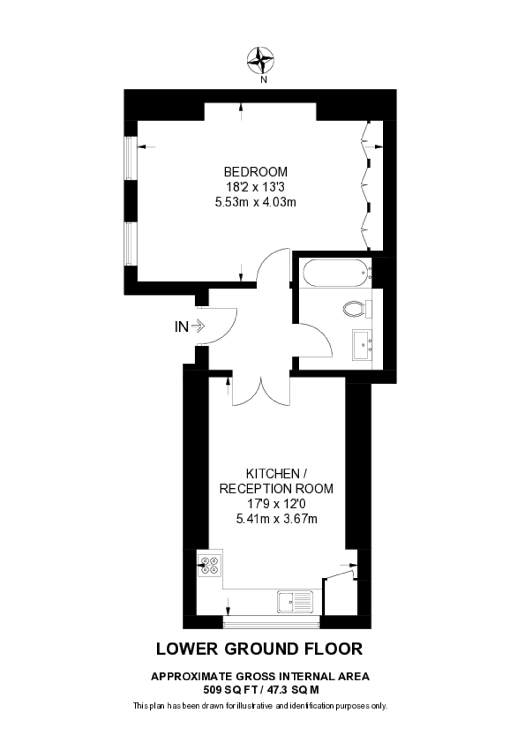 Mitcham Lane, Streatham floorplan