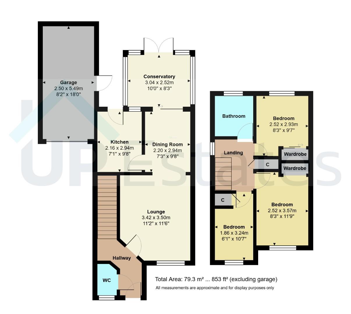 3, Trentham Close, Nuneaton floorplan