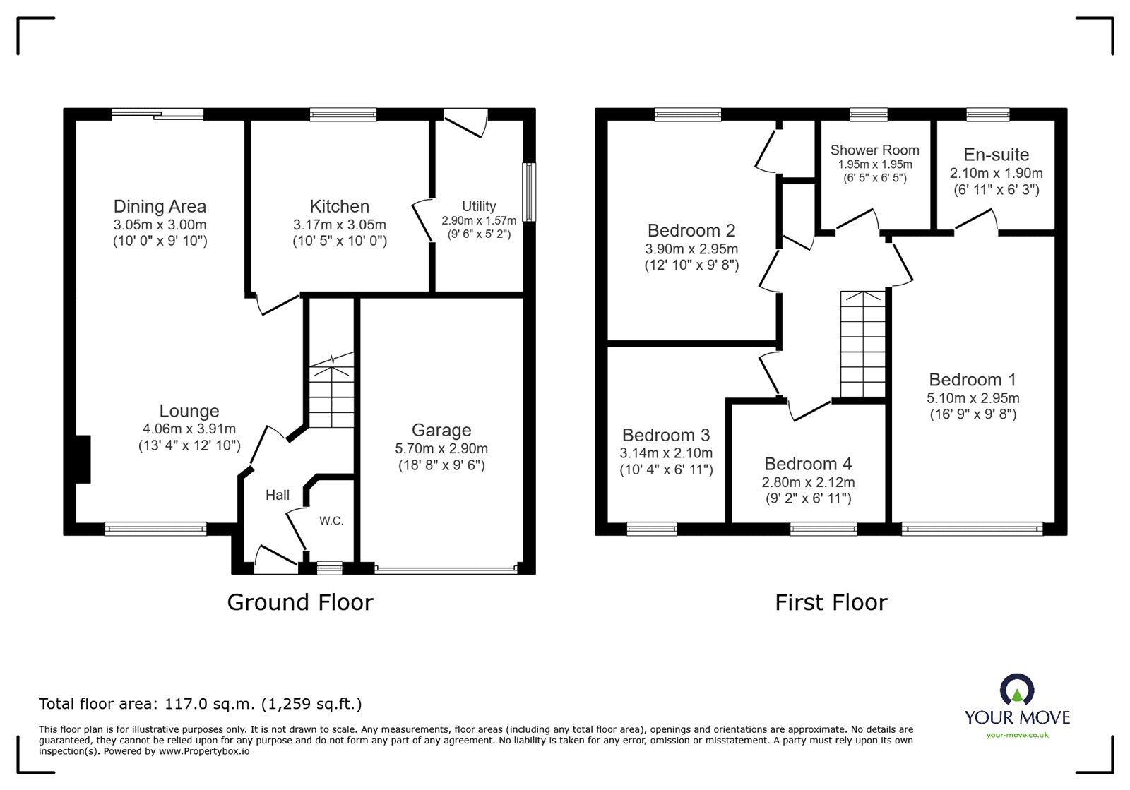 4, Victoria Fields, Shropshire floorplan