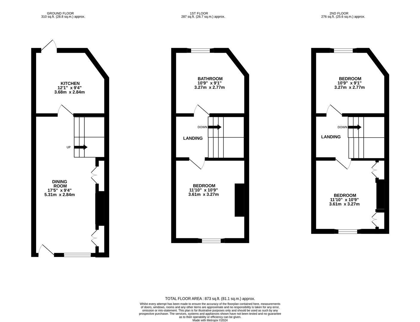 Castle Hill Road, Hastings TN34, 2 bedroom terraced house to rent