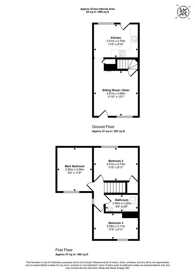 17, Townsend Green, Henstridge floorplan