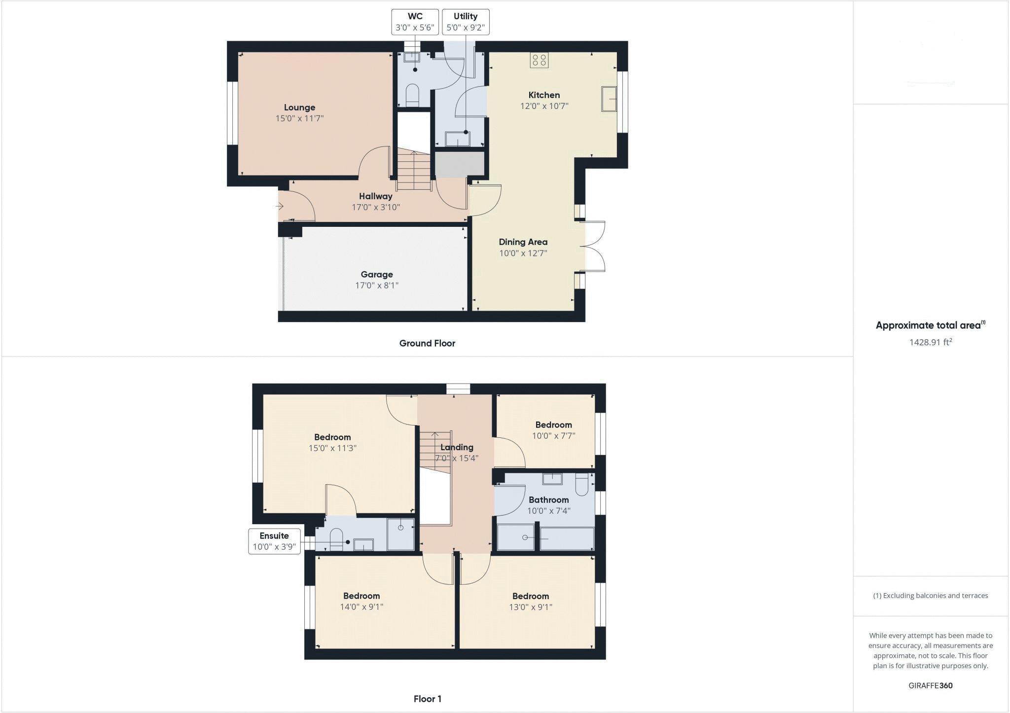 Ellen Drive, Whitehaven floorplan