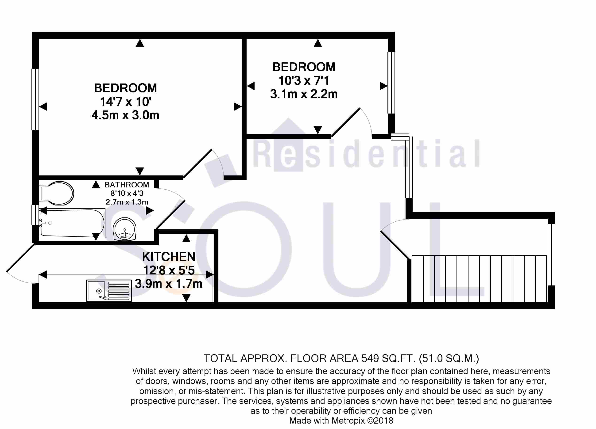 2 Bedrooms Maisonette to rent in Barnard Gardens, New Malden KT3